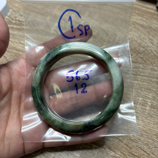Genuine Burmese Jade Bangle | Authentic Jadeite Type C
