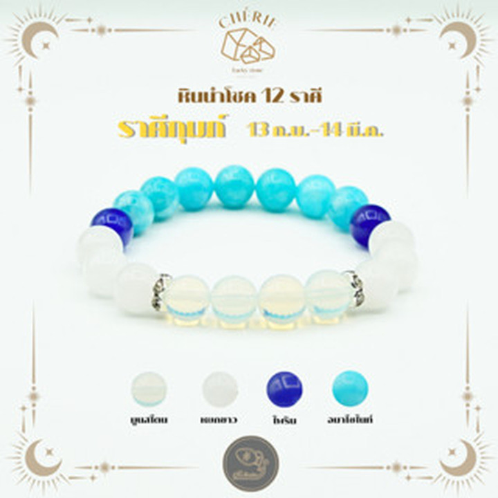 Aquarius Birthstone Jewelry - Cherie Lucky (Authentic and Radiant)
