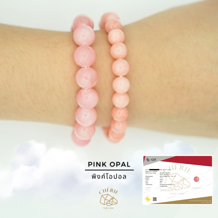 Pink Opal Pendant: Love, Joy and Energy from Cherie Lucky