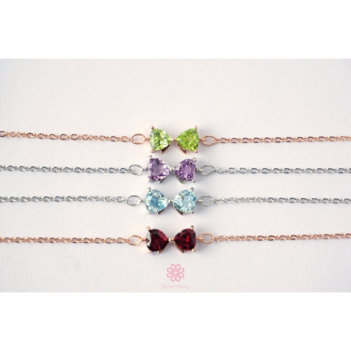 Amethyst Bracelet | 925 Sterling Silver | Good Fortune Jewelry