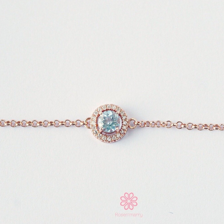 Sterling Silver Topaz Bracelet - Good Fortune Gemstone Gift