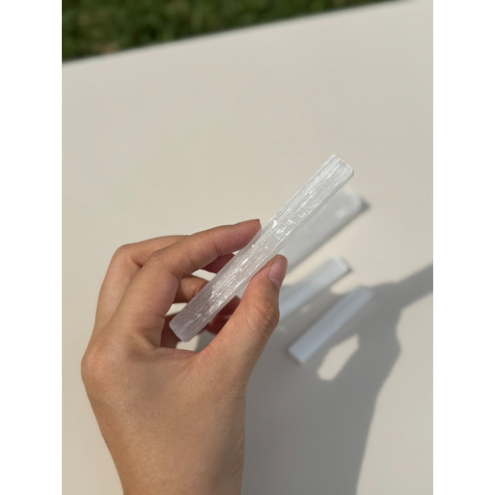 Selenite Strands: Natural Protection and Energy Absorption