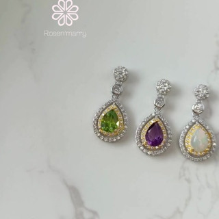 Amethyst Sterling Silver Necklace | RN008 Gift