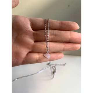 Handmade Stone Necklace | Rose Quartz, Obsidian and Amethyst