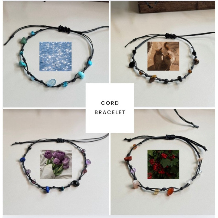 Handmade Amethyst Bracelet | Natural Stone, Vintage Style