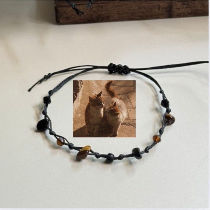 Handmade Amethyst Bracelet | Natural Stone, Vintage Style