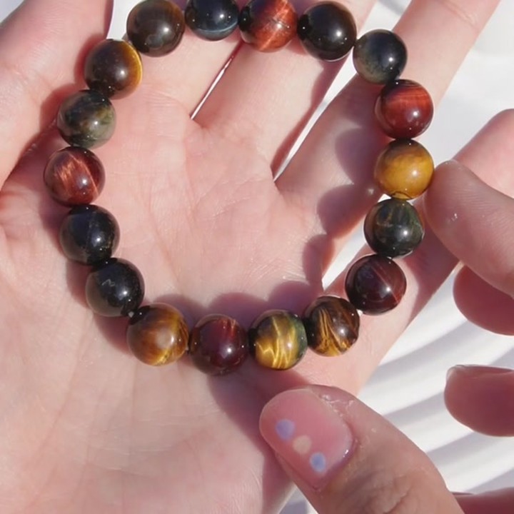 Tiger Eye Bracelet: Boost Luck and Fortune with Multicolor Stone