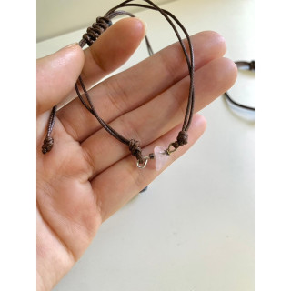 Boho Stone Bracelets: Rose Quartz, Lapis and Obsidian