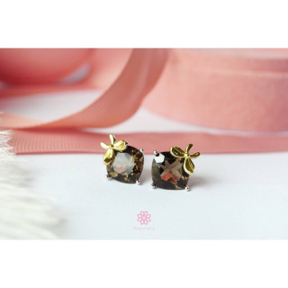 Smoky Quartz Butterfly Earrings | Sterling Silver and Good Fortune