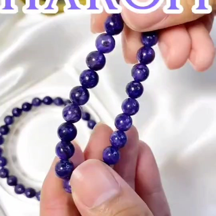 Charoite Bracelet: Enhance Psychic Power and Transformation