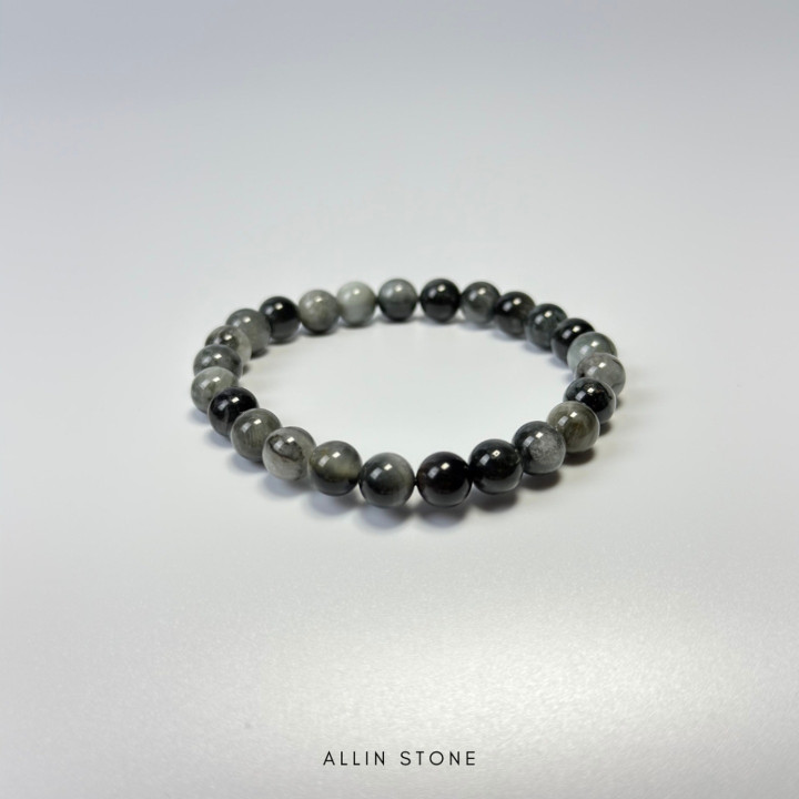 Hawk Eye Bracelet - Natural Stone Healing Jewelry