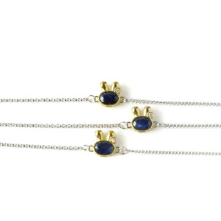 Sterling Silver Sapphire Bracelet | Genuine Gemstone and Good Fortune