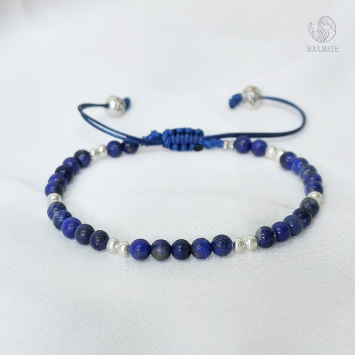 Lapis Lazuli Bracelet: Enhance Intuition & Focus