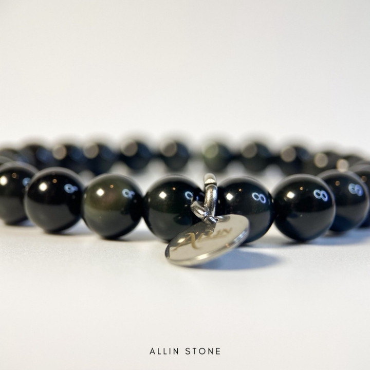 Rainbow Obsidian Bracelet: Protect Yourself from Negativity