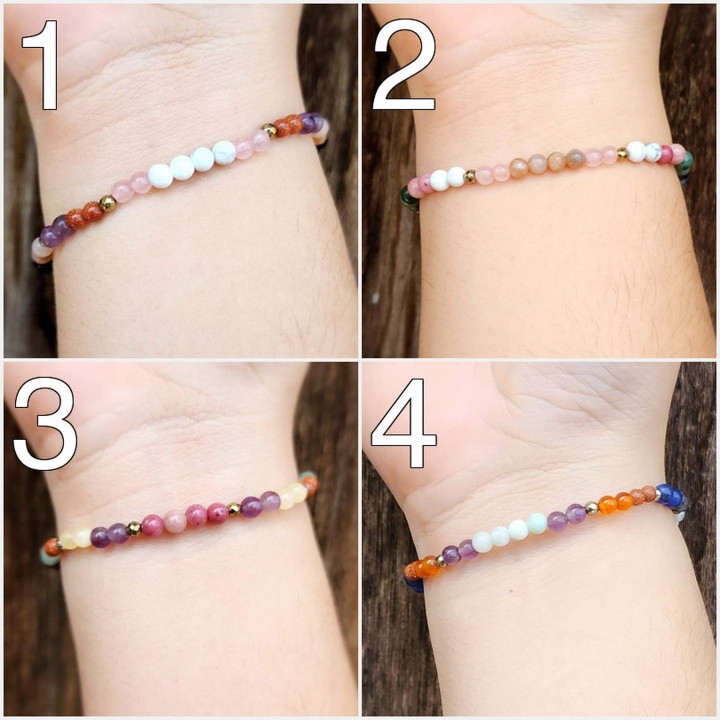 Birthstone Beads Bracelet | Lucky & Auspicious Stone Jewelry