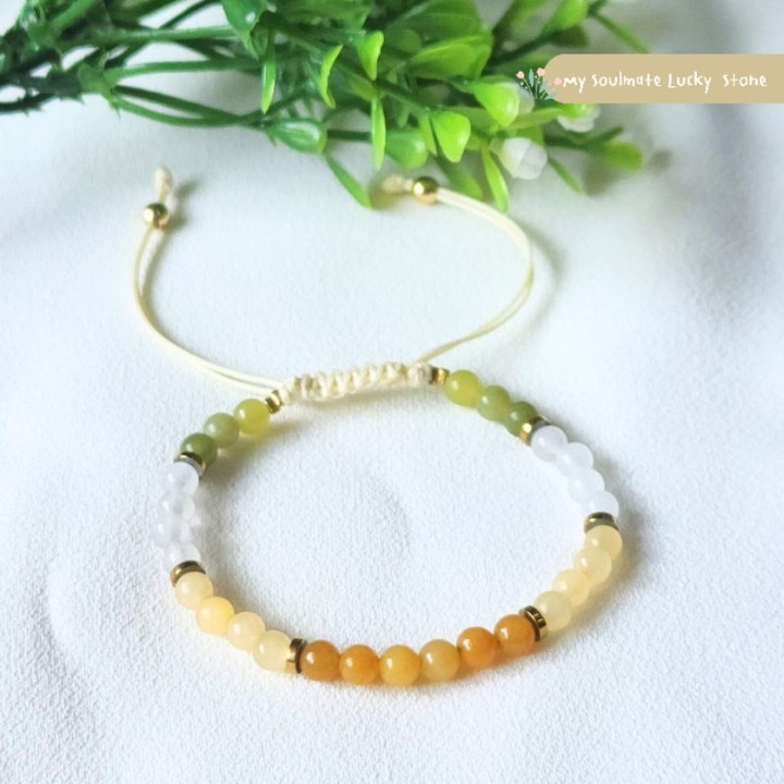 Jade-Armband für Reichtum, Langlebigkeit und Mitgefühl