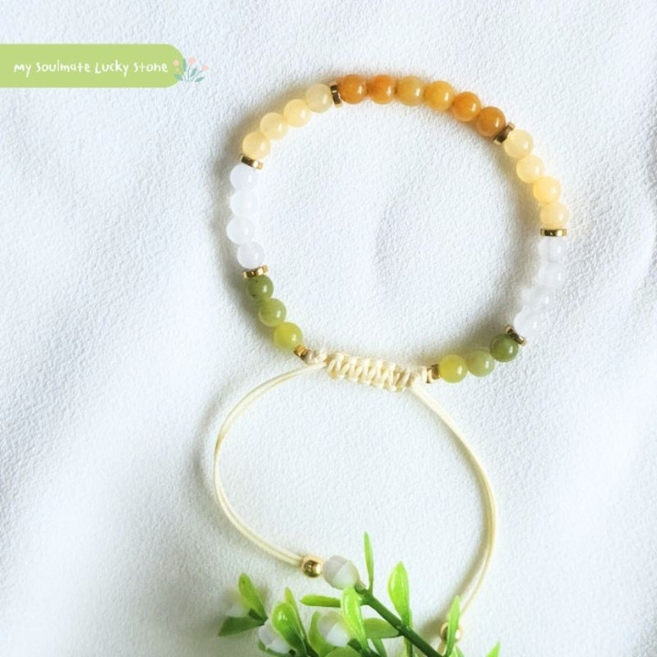 Jade-Armband für Reichtum, Langlebigkeit und Mitgefühl