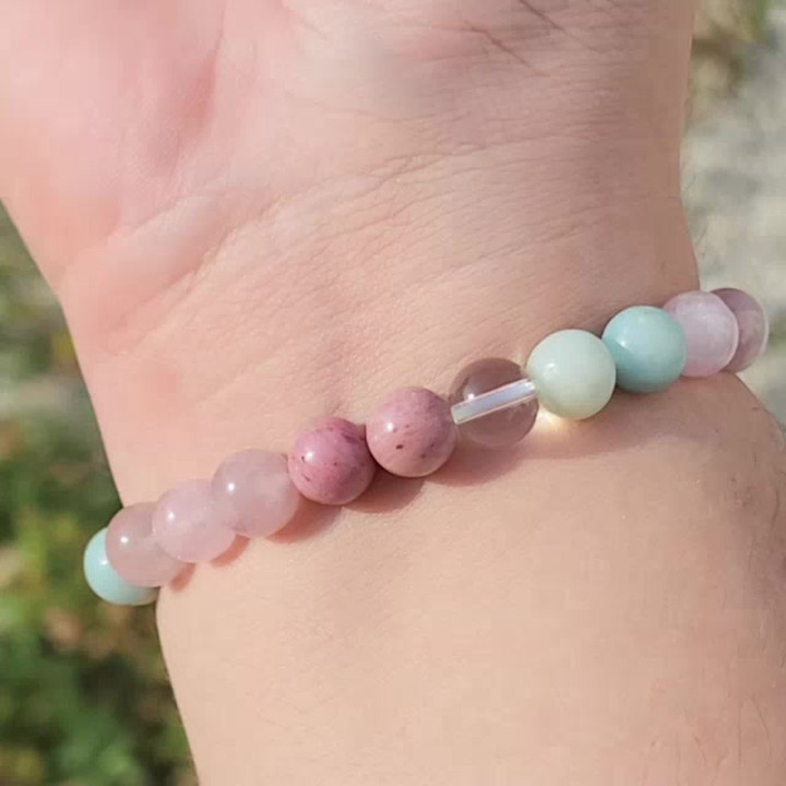 Cotton Candy Bracelet: Love, Luck & Good Fortune