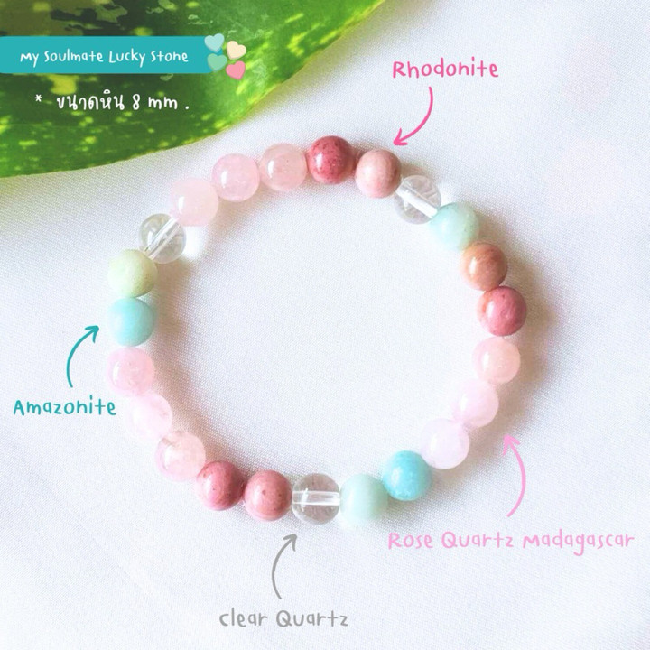 Cotton Candy Bracelet: Love, Luck & Good Fortune
