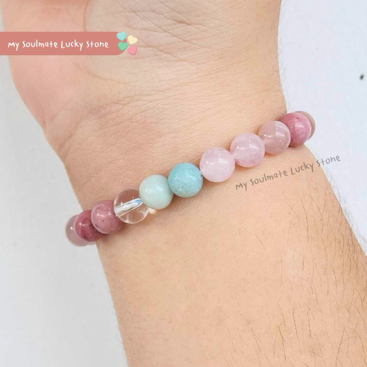 Cotton Candy Bracelet: Love, Luck & Good Fortune