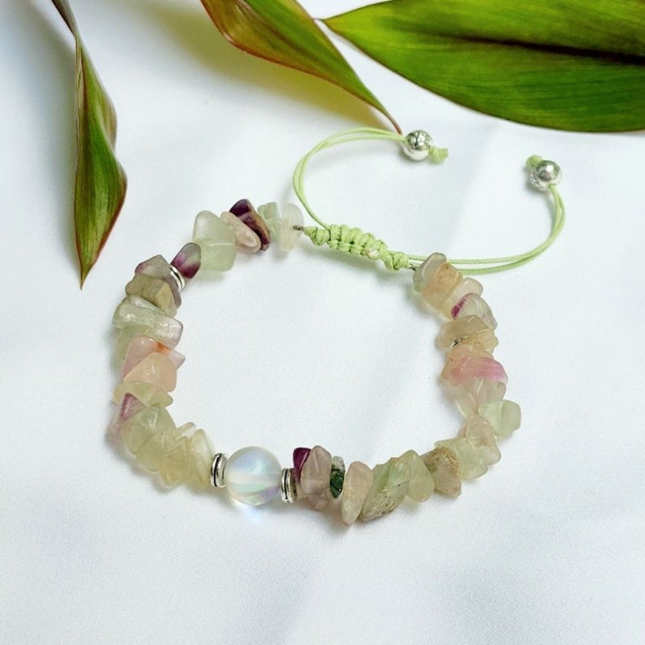 Fluorite Bracelet: Courage, Creativity & Luck