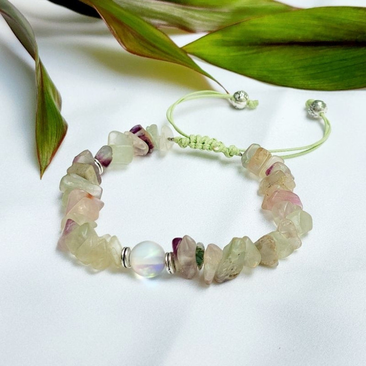 Fluorite Bracelet: Courage, Creativity & Luck