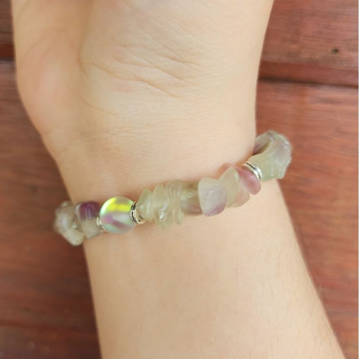 Fluorite Bracelet: Courage, Creativity & Luck