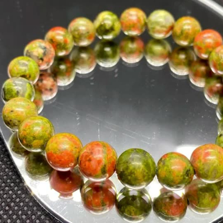 Unakite Bracelet: Mood-Boosting and Morale Enhancer