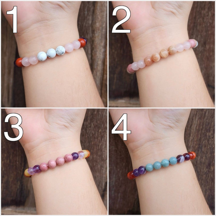 Geburtssteinarmband | Echter Steinschmuck für Glück und Wohlstand