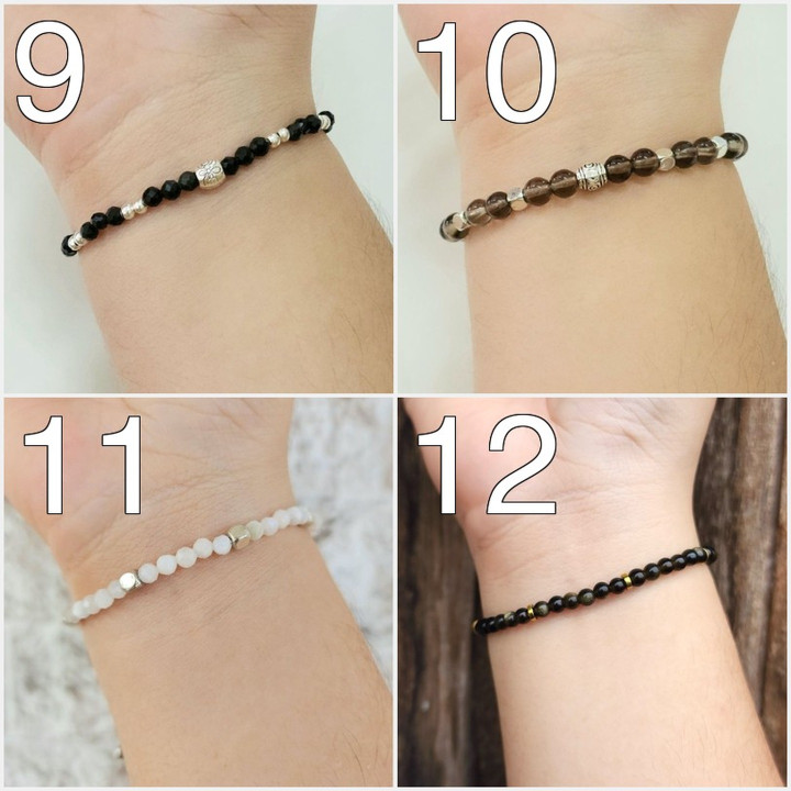 Pulsera de piedras preciosas del zodiaco | Joyería para la suerte y la buena fortuna