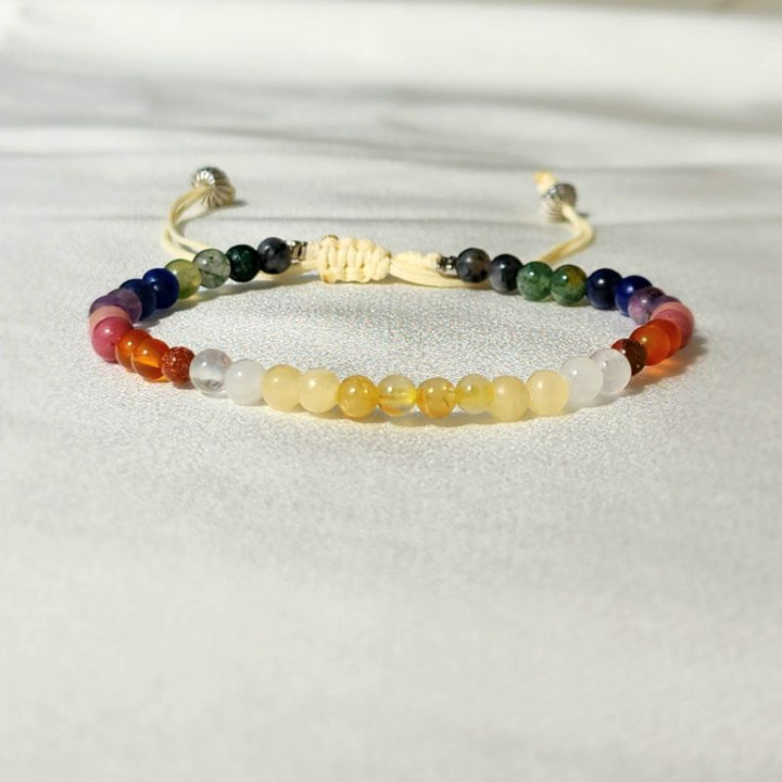 Bracelet Pierre Arc-en-ciel : Attirez la chance au travail, en amour et plus encore