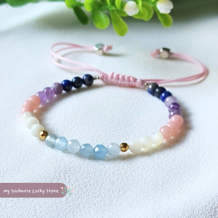 Bonnie Sugar Bracelet: Love, Luck & Success Beads