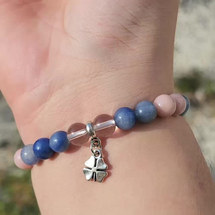 Attraktives Edelsteinarmband für Liebe, Erfolg und Fülle