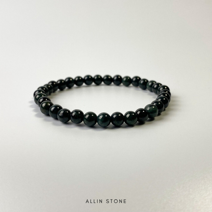 Lucky Burmese Jadeite Bracelet | 6mm for Fortune and Wellness