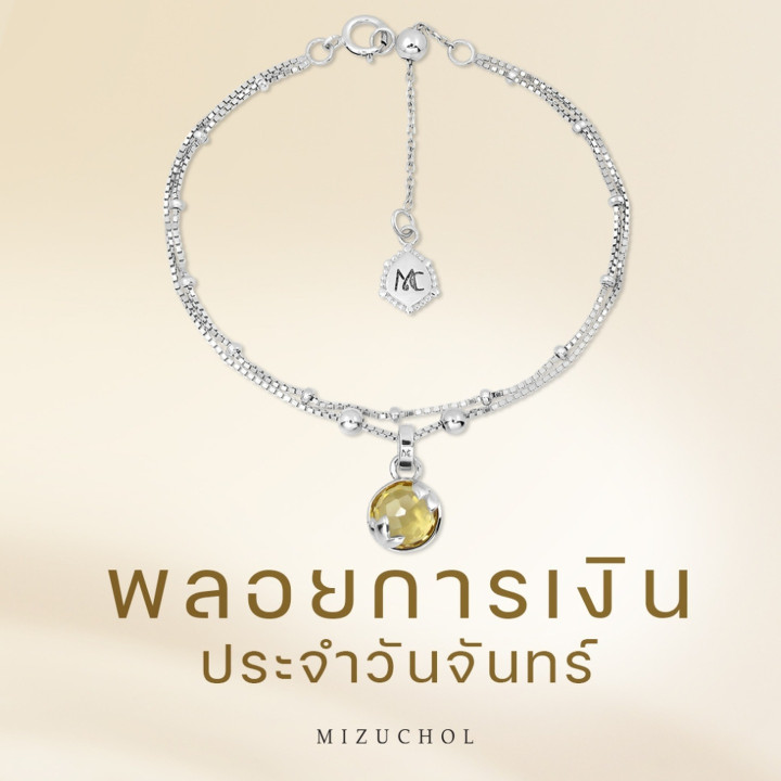 Citrine Birthstone Bracelet