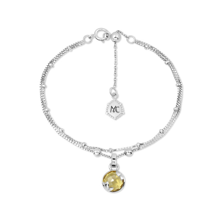 Citrine Birthstone Bracelet