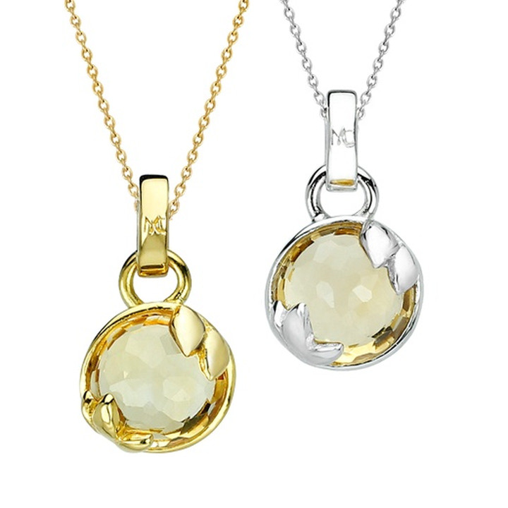 Citrine Lucky Me Gemstone Necklace