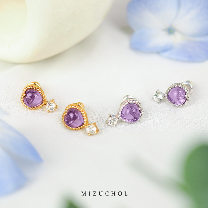 Amethyst Gemstone Earrings