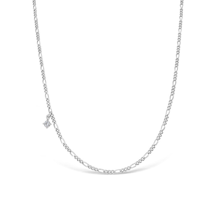 White Topaz Bubbling Champagne Necklace