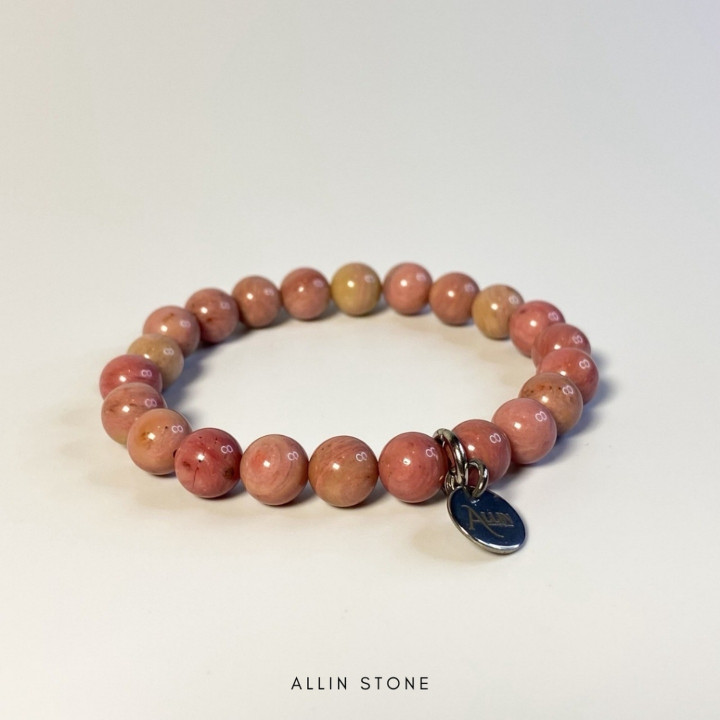 Rhodonite Bracelet: Love and Charm Enhancement