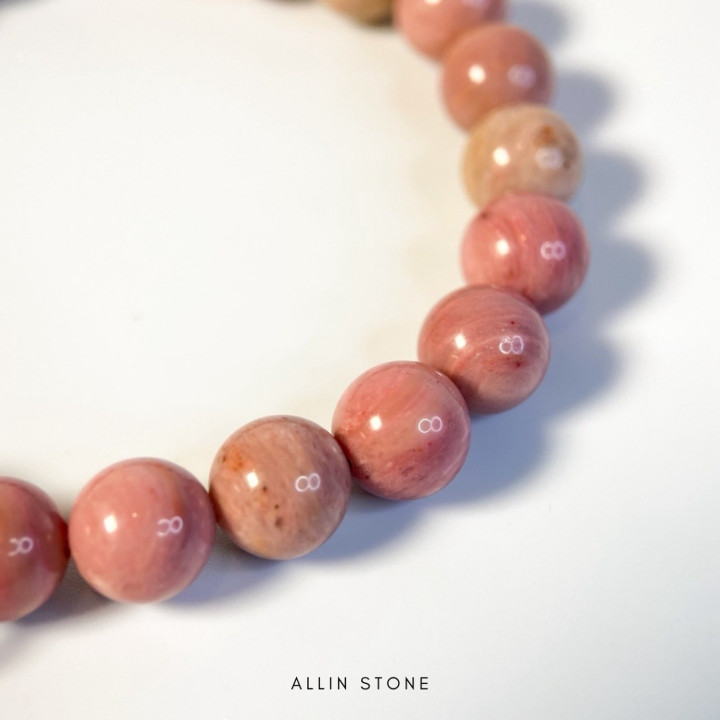 Rhodonite Bracelet: Love and Charm Enhancement