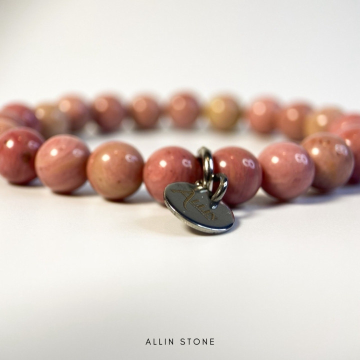 Rhodonite Bracelet: Love and Charm Enhancement