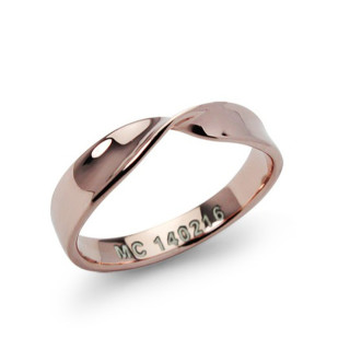 Sterling Silver Glad We Met Ring