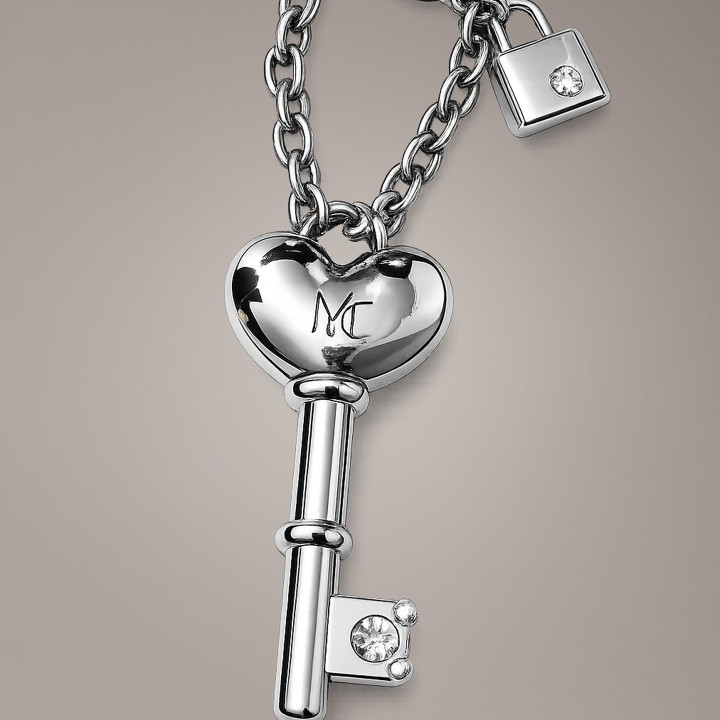 Fine Jewelry Keychain Lock and Key