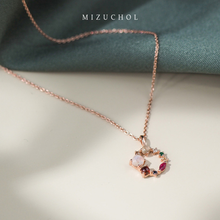 Collier de diamants Neuf Pierres Porte-Bonheur
