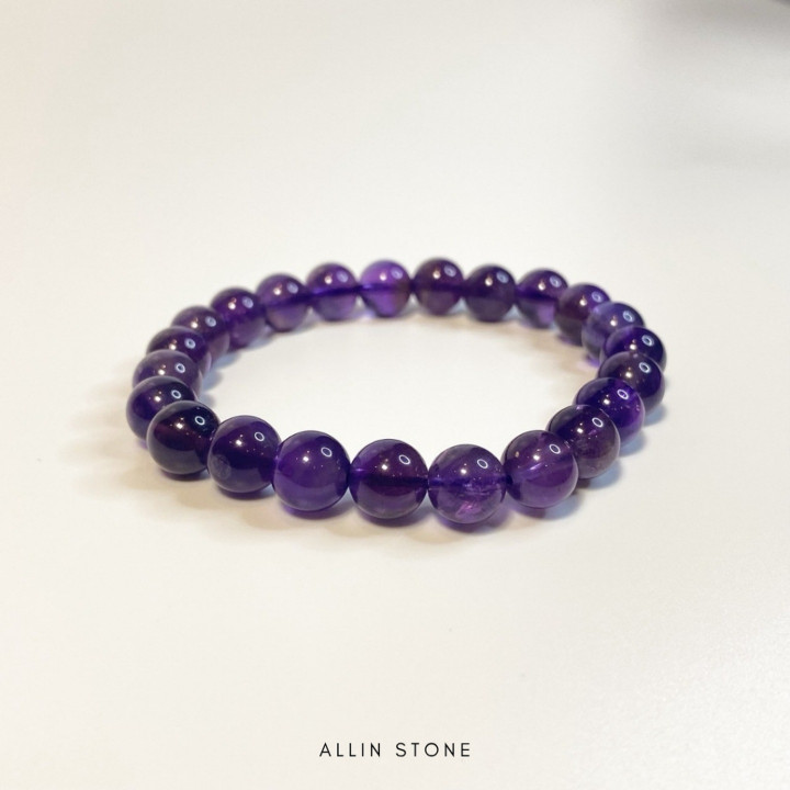 Amethyst Bracelet for Focus, Positivity and Peace