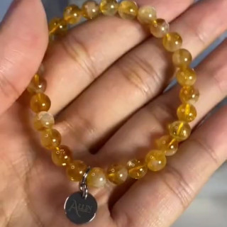 Citrine Whisky Bracelet: Attract Luck and Wealth