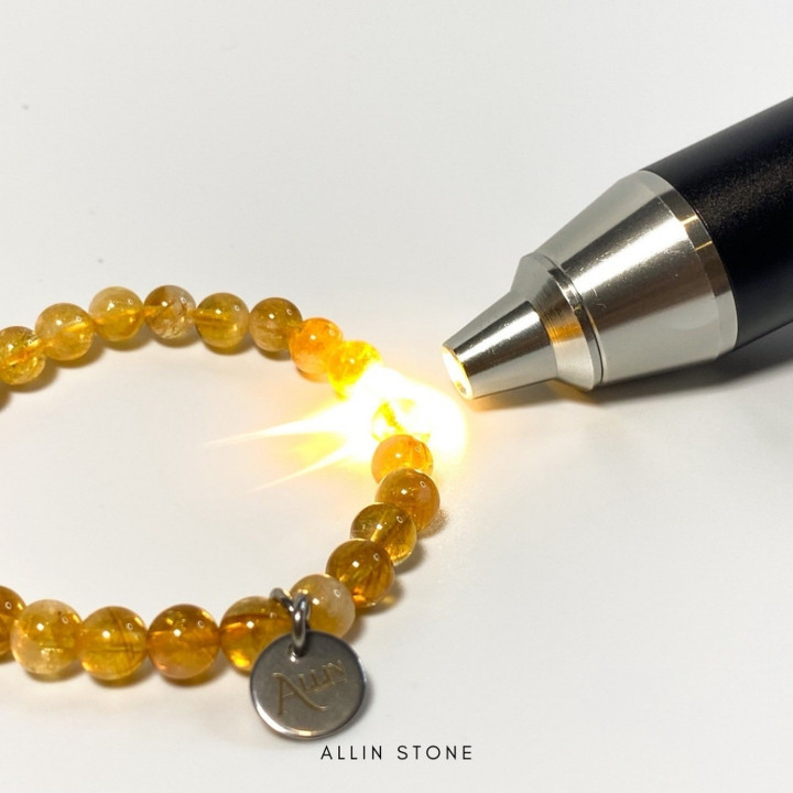 Citrine Whisky Bracelet: Attract Luck and Wealth