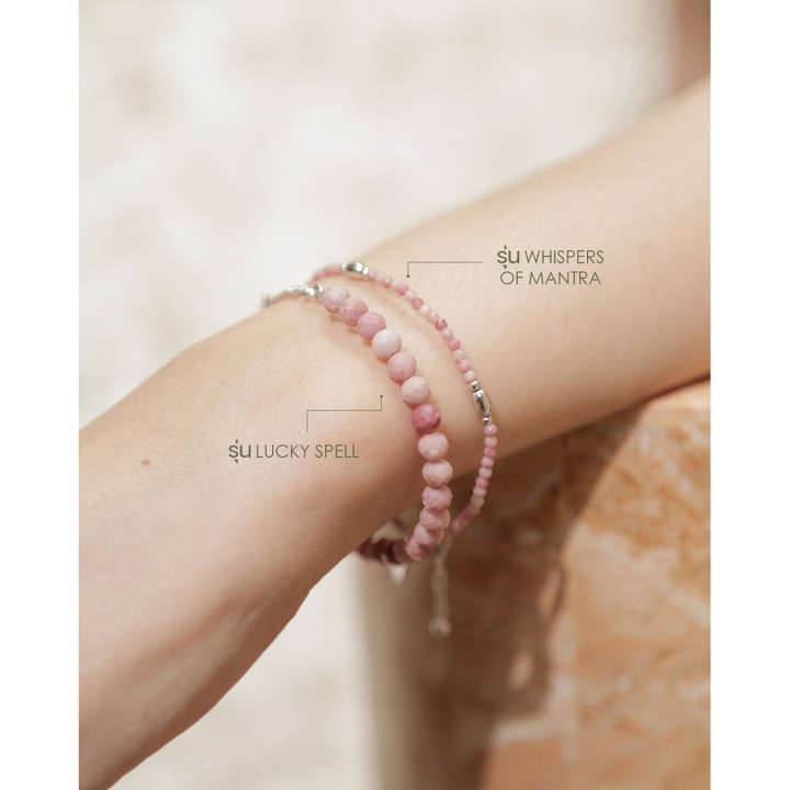 Genuine Rhodonite Bracelet for Love and Healing