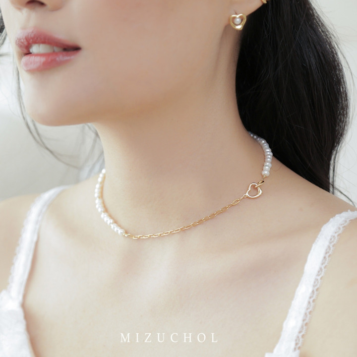 Genuine Stackable Pearl Necklace | Sterling Silver and Gold-Plated